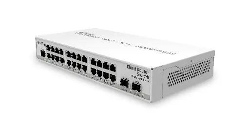 [CRS326-24G-2S+IN] MikroTik Cloud Router Switch CRS326-24G-2S+IN, 24x Gigabit, 2x SFP+